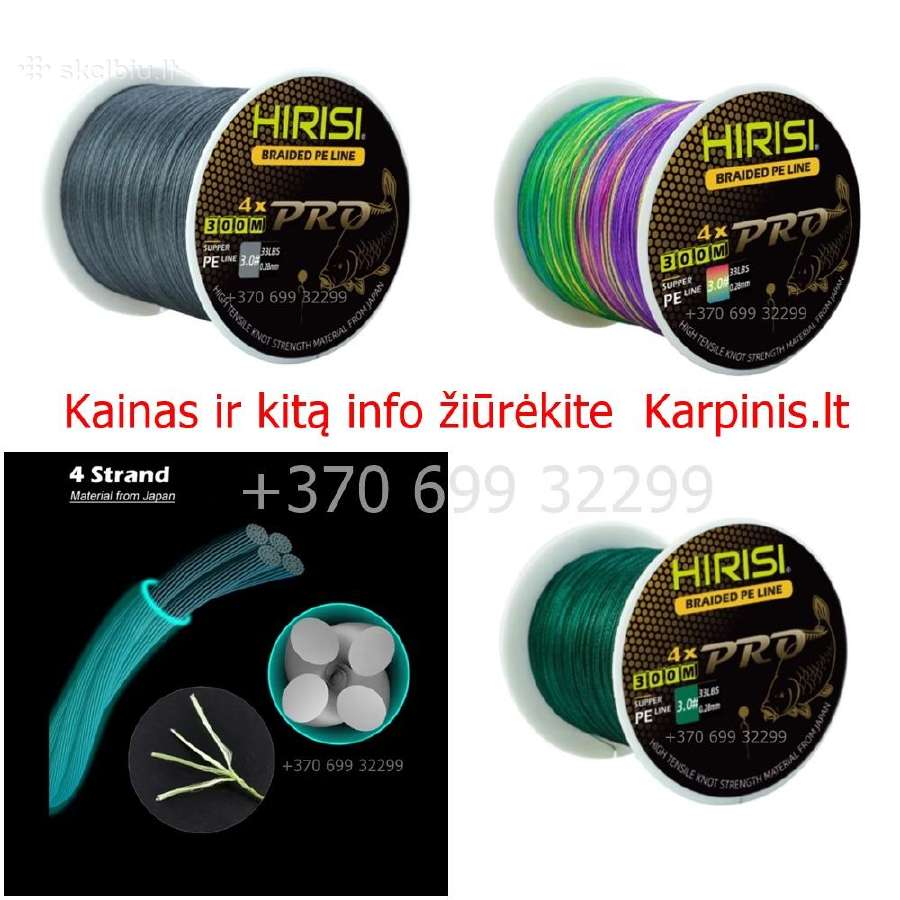Hirisi karpinis dugninės valas - nuotraukos Nr. 2