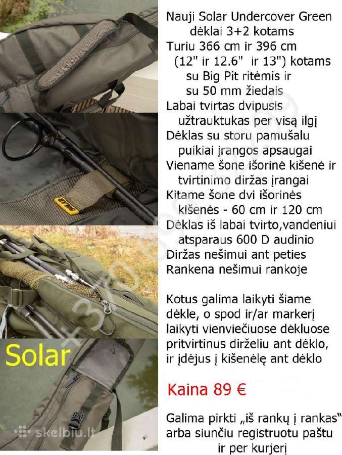 Karpinis dėklas Prologic Avenger Holdall 3+3 - nuotraukos Nr. 7