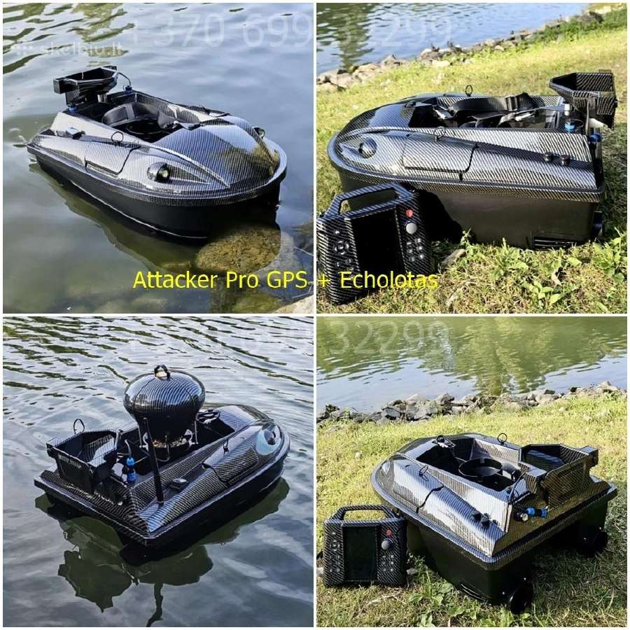 Attacker Pro 116 tšk GPS ir Echolotas 300 metrų - nuotraukos Nr. 2