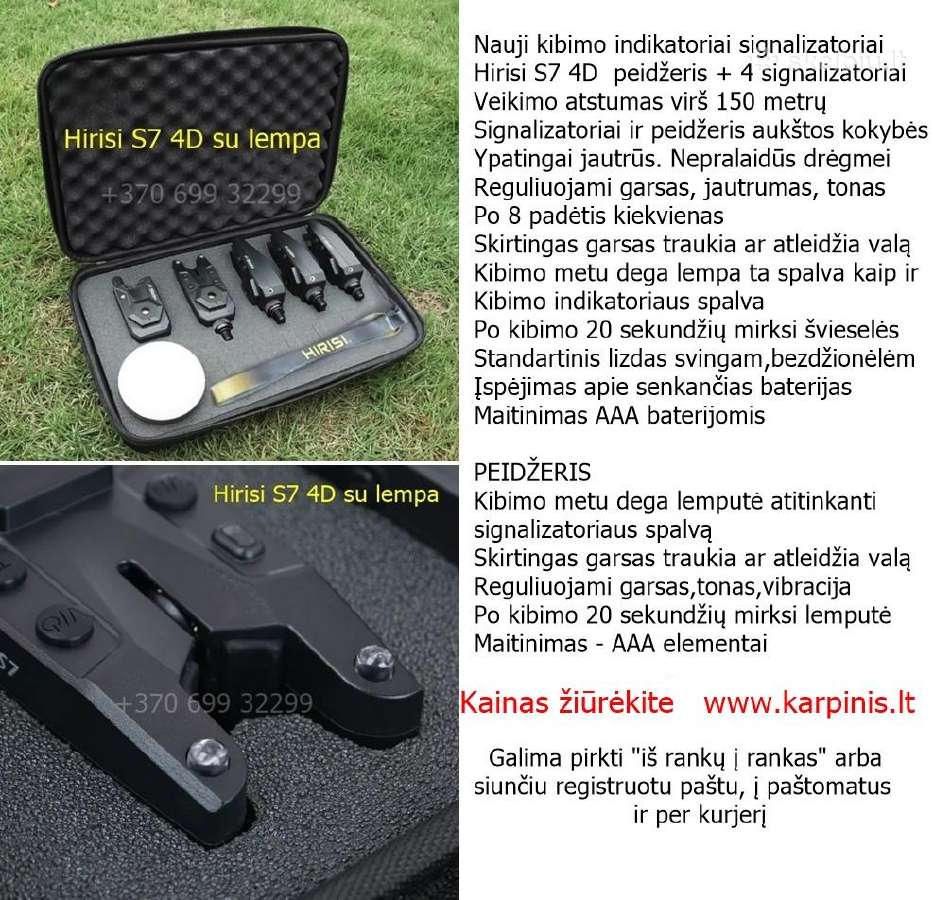 Kibimo indikatoriai Hirisi S7 4d su lempa - nuotraukos Nr. 4