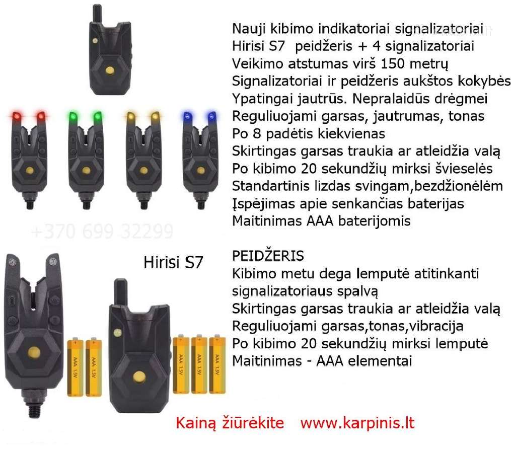Kibimo indikatoriai Hirisi S7 4d su lempa - nuotraukos Nr. 21
