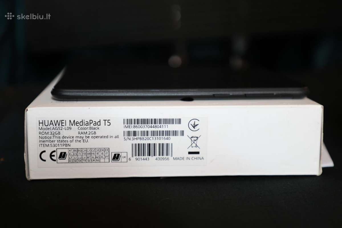 Huawei Mediapad T5 planšetė 10.1'' Sim - nuotraukos Nr. 3
