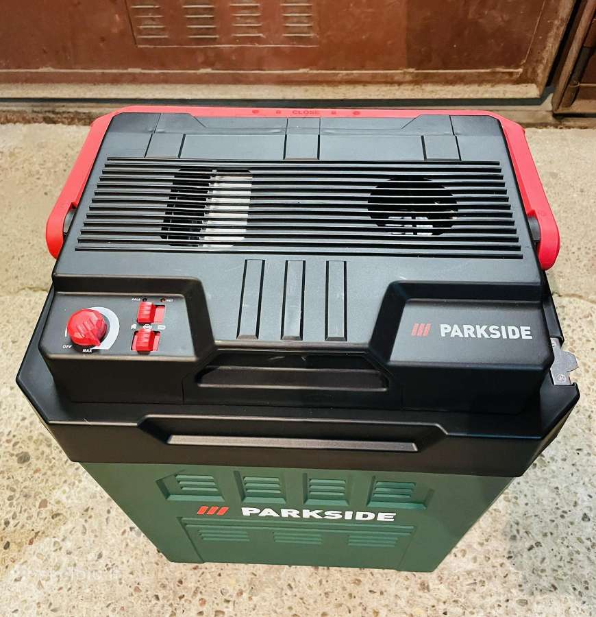 Parkside kelioninis akumuliatorinis šaldytuvas