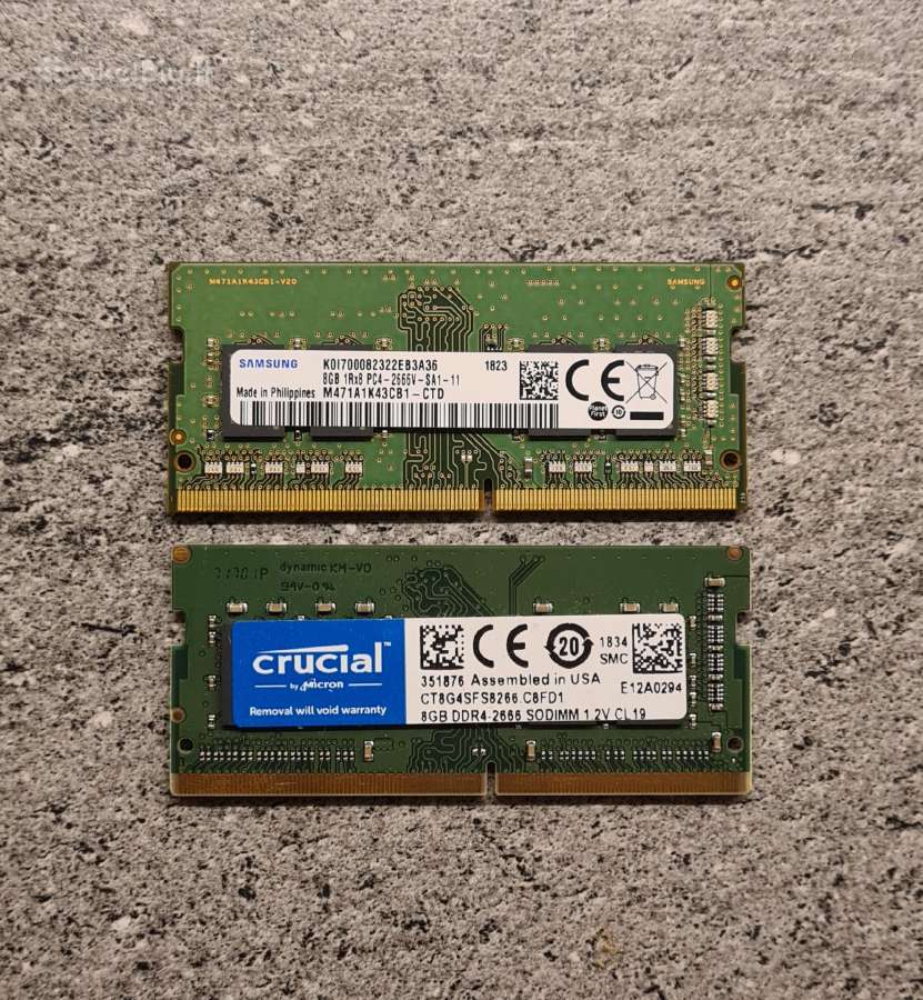 Ddr4 Pc4-2666 8gb - 2 vnt.
