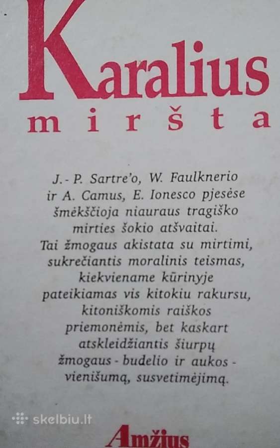 Karalius miršta - nuotraukos Nr. 4