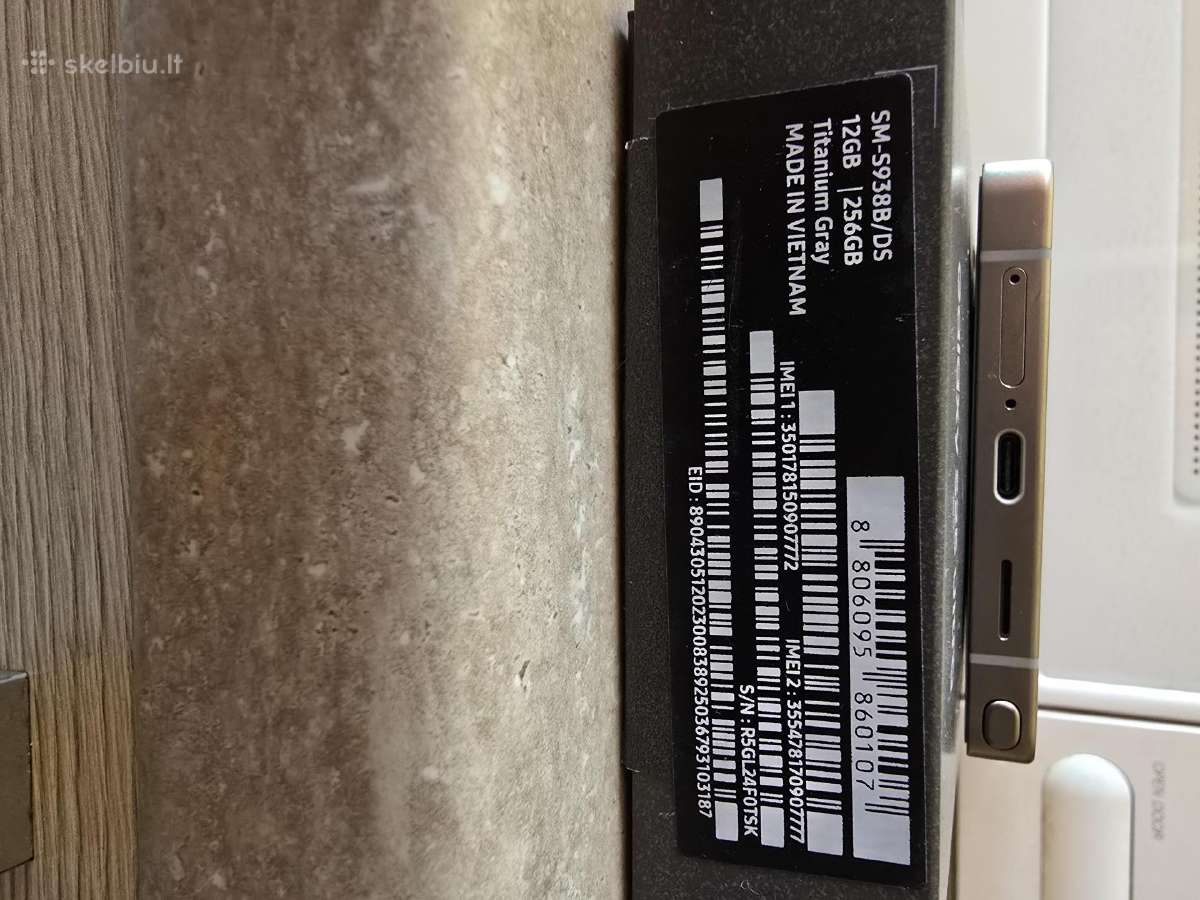 S25 Ultra 5G 12gb/256gb - nuotraukos Nr. 4