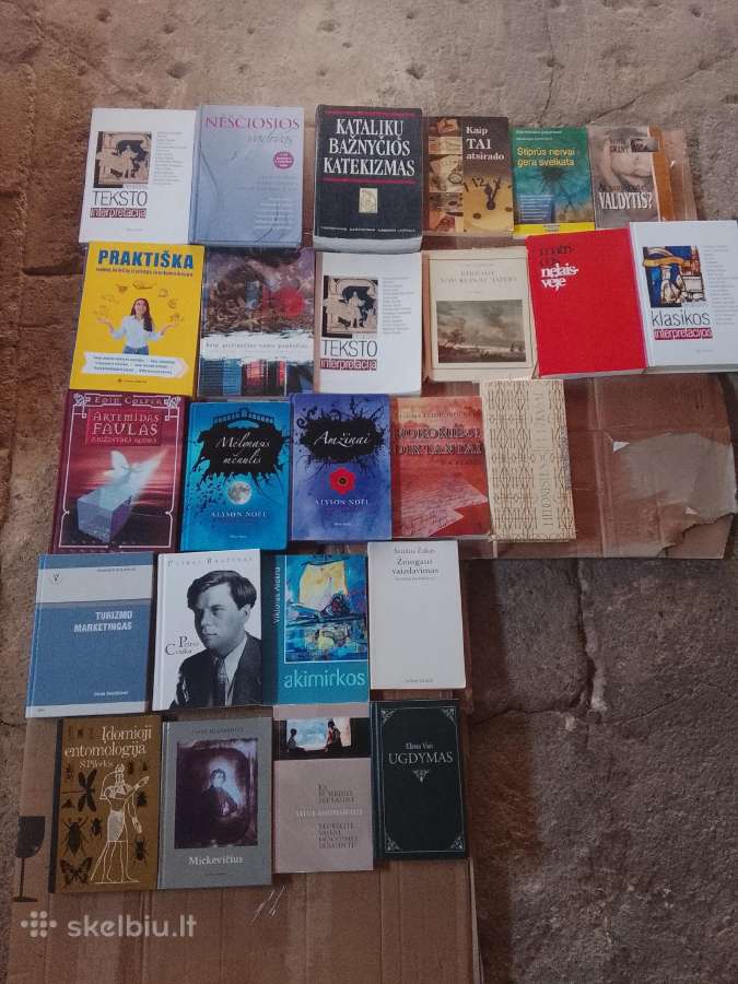 Knygos po 0.50 € vienetas