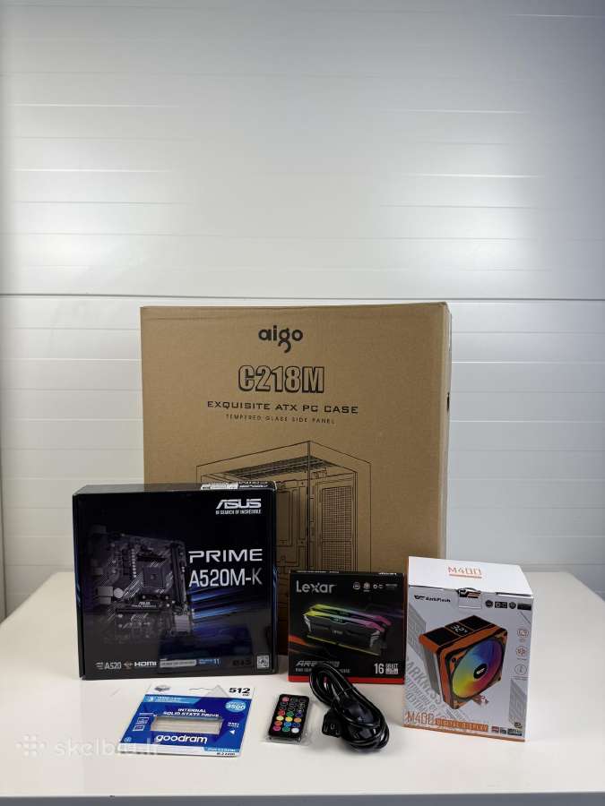 Naujas Stacionarus Kompiuteris Rx 5700 Ryzen 5 - nuotraukos Nr. 17