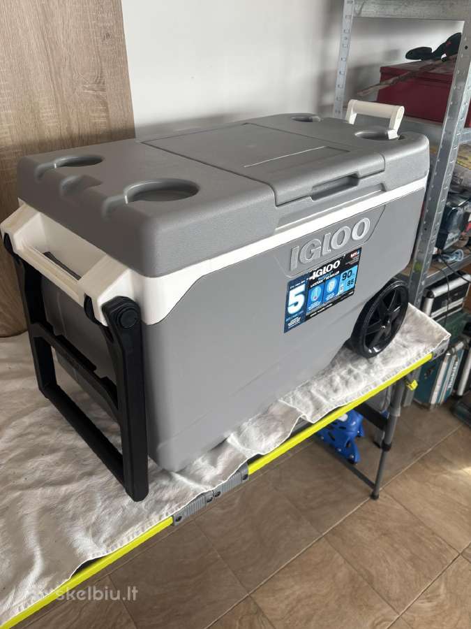 Igloo nešiojamą izoterminė deze 90 l - nuotraukos Nr. 3