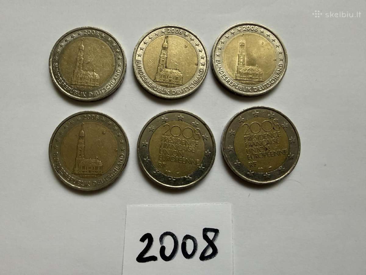 2 eurų monetos - nuotraukos Nr. 6