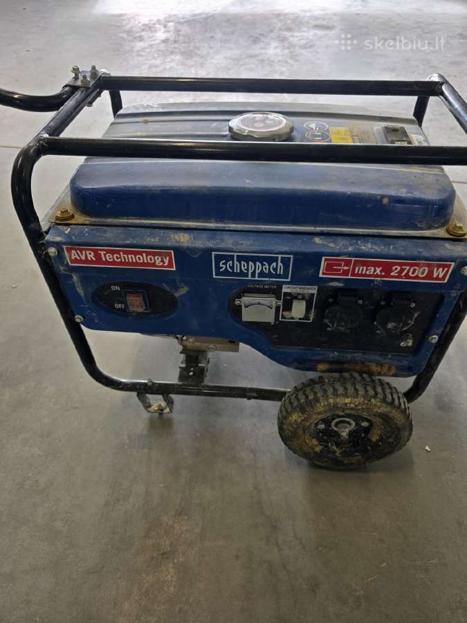 Elektros generatorius 2.7 kw