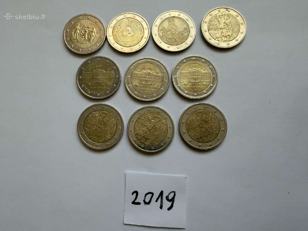 2 eurų monetos - nuotraukos Nr. 20