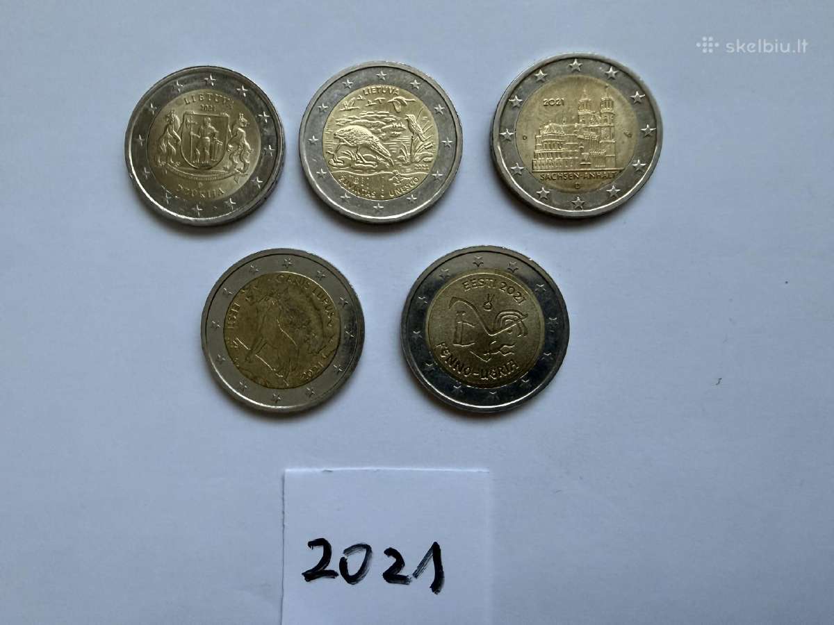 2 eurų monetos - nuotraukos Nr. 22