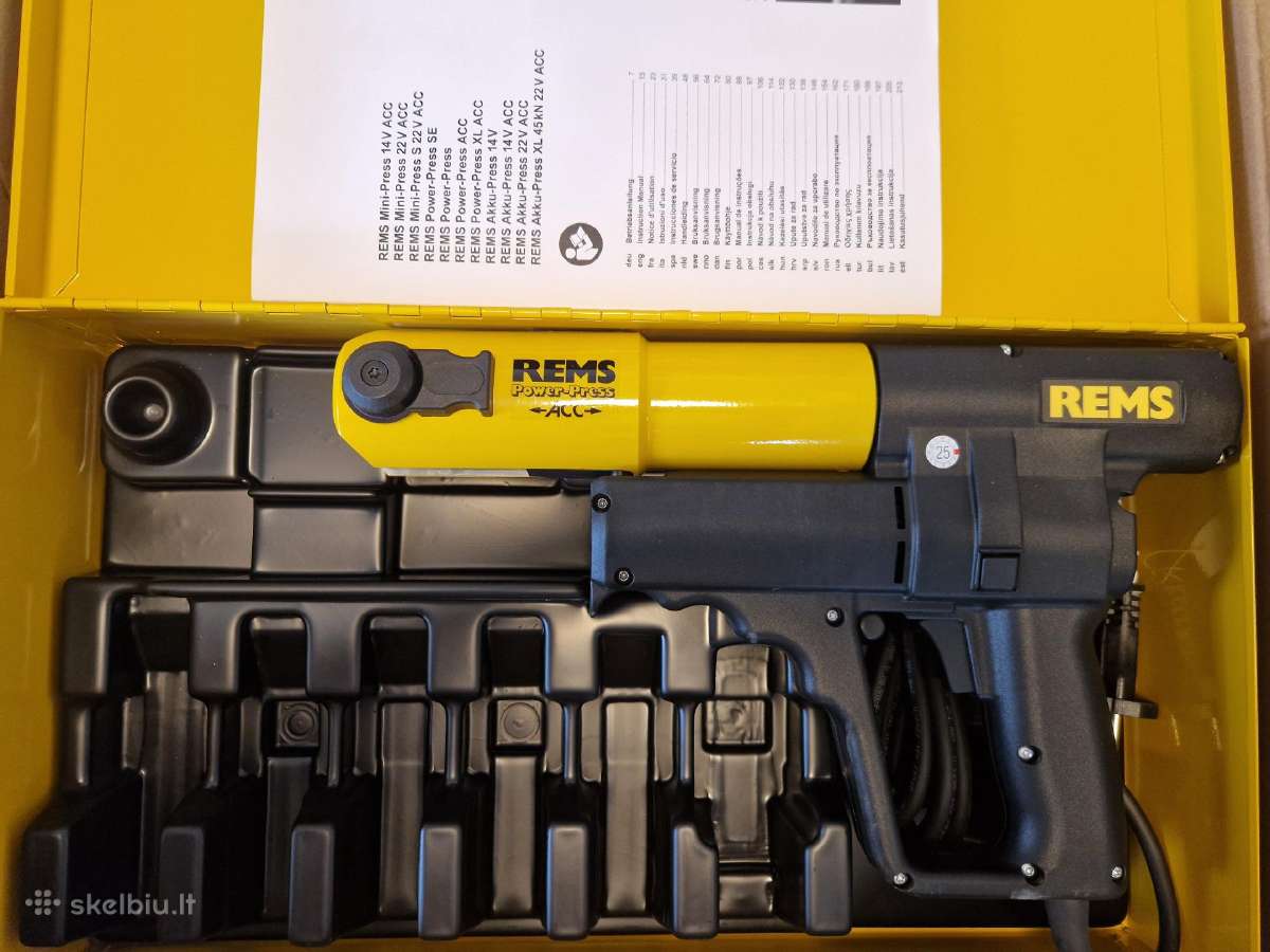 Rems power press Acc