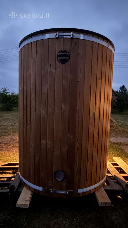 Moderni Cilindrinė Sauna - “statinė Jūsų keme - nuotraukos Nr. 5