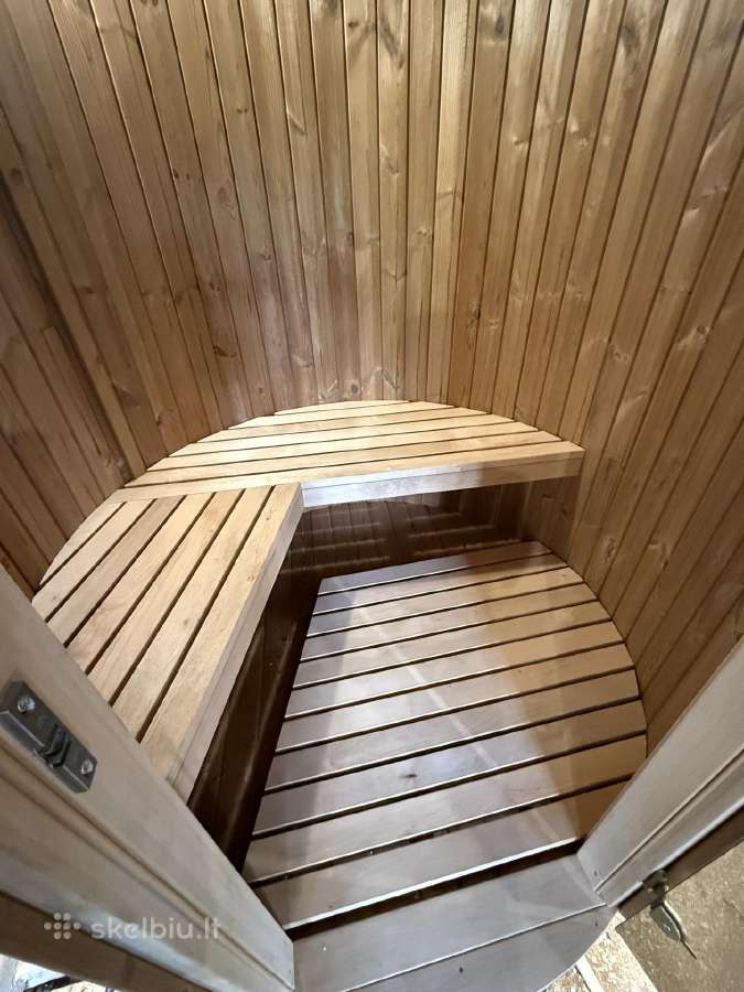 Moderni Cilindrinė Sauna - “statinė Jūsų keme - nuotraukos Nr. 8