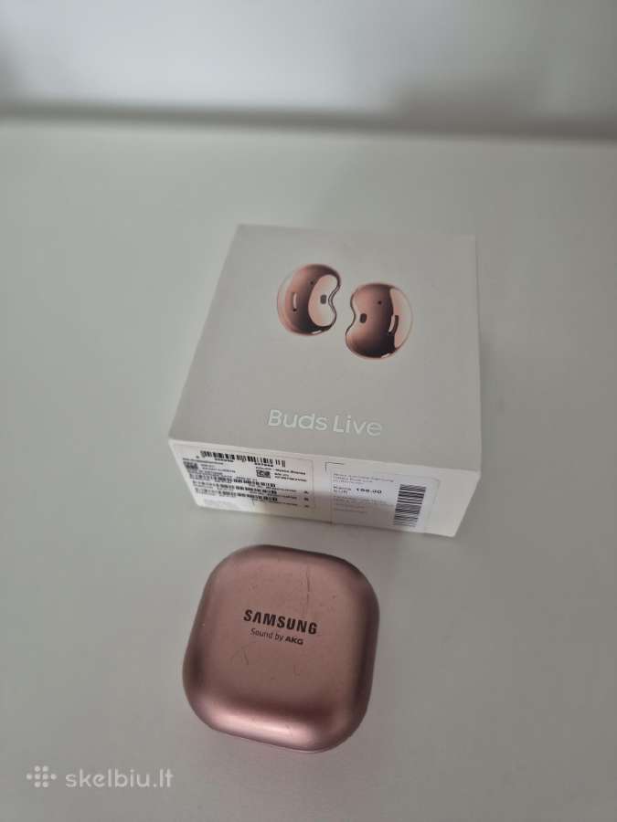 Samsung galaxy buds live ausines - nuotraukos Nr. 2