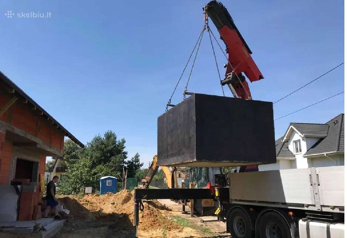 Betoniniai rezervuarai tiesiai iš gamintojo