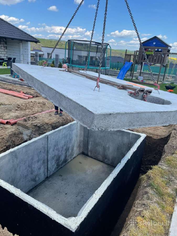 Betoniniai nuotekų rezervuarai ir sodo rūsiai - nuotraukos Nr. 4