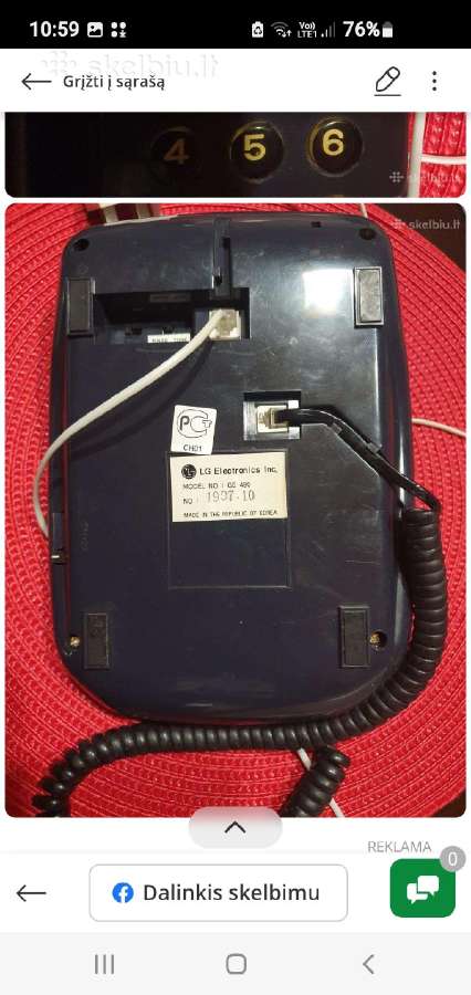 Komunikacijos,telefonai - nuotraukos Nr. 8