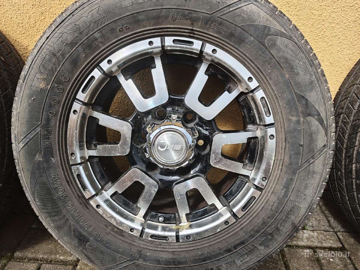 Ratai R16 6x139.7 100mm - nuotraukos Nr. 2