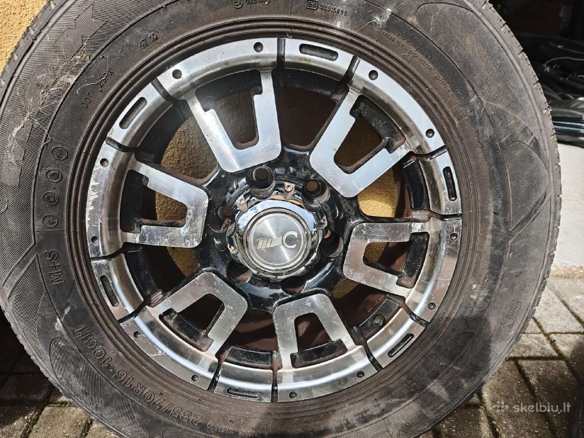 Ratai R16 6x139.7 100mm - nuotraukos Nr. 3