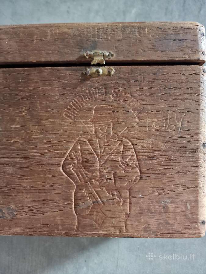 Originali „Churchill Specials“ cigarų dėžutė 1940m - nuotraukos Nr. 2