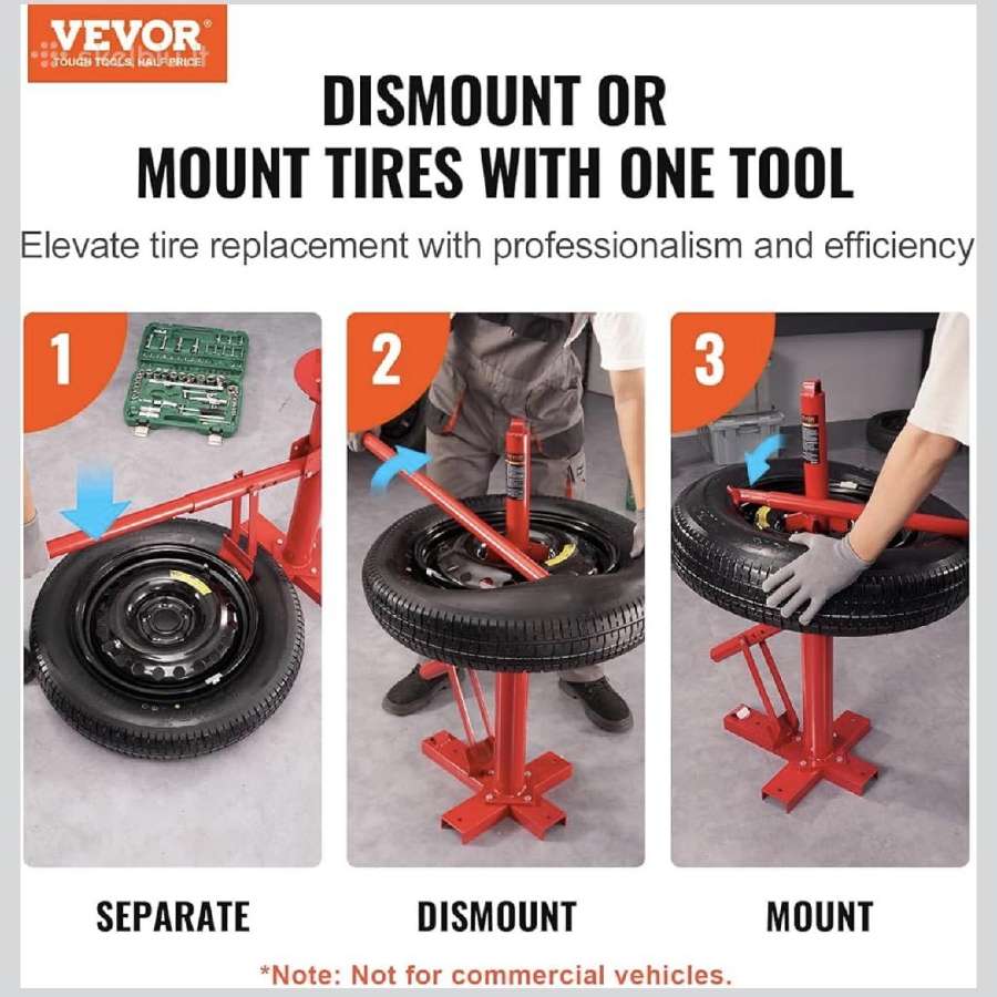 Vevor padangu keitimo mechanines stakles - nuotraukos Nr. 7