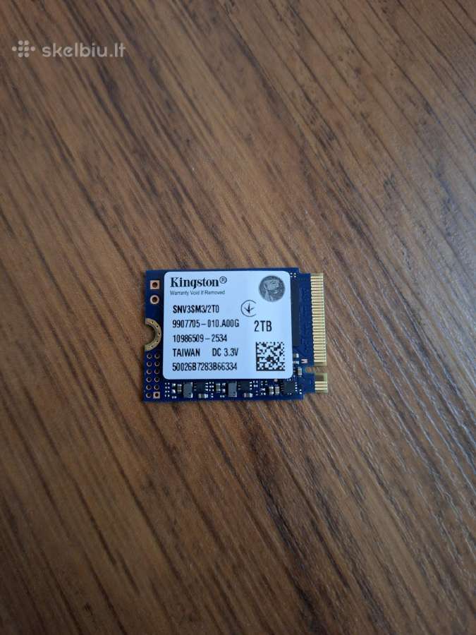 Kingston Nv3 2tb M.2 2230 Nvme SSD