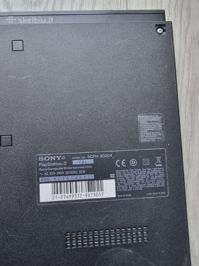 Sony Ps2 Slim 2vnt, Ps1 - nuotraukos Nr. 4