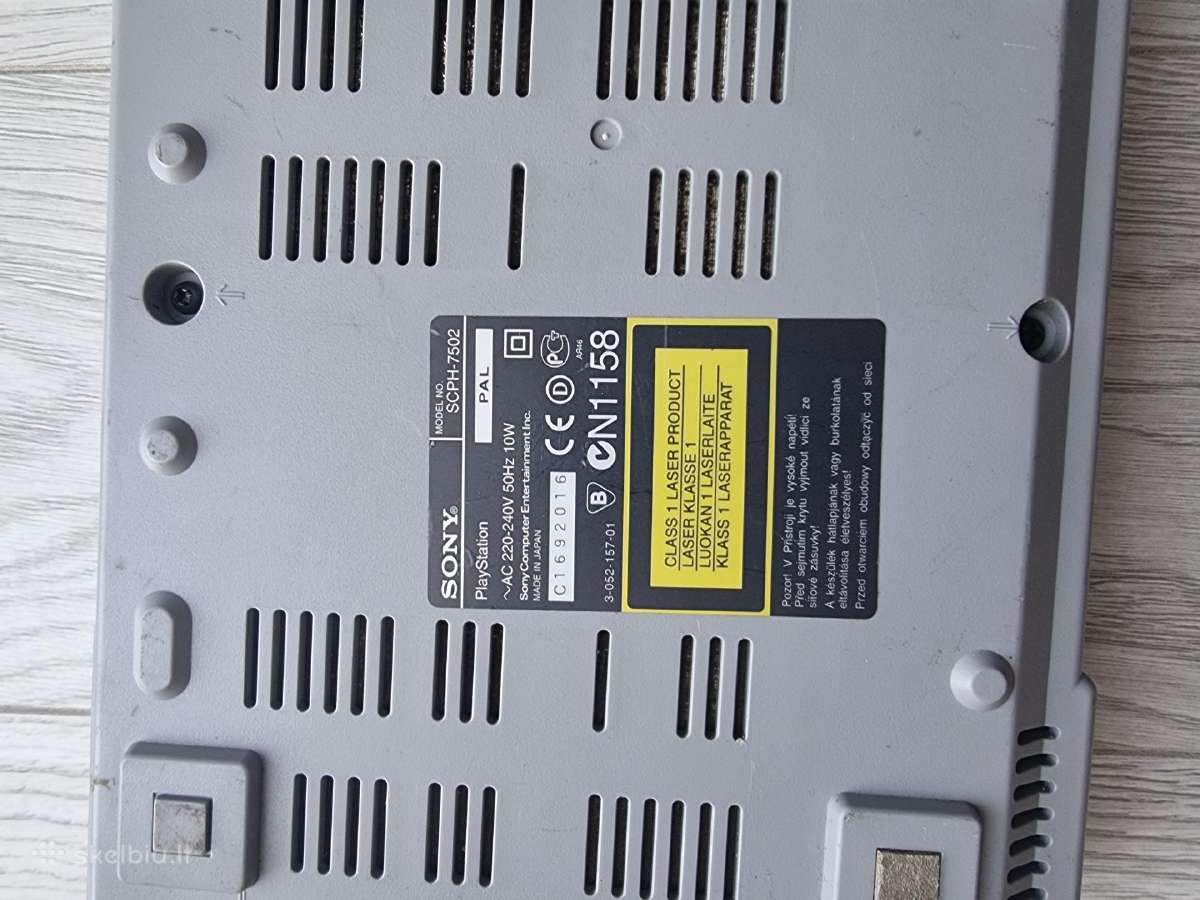 Sony Ps2 Slim 2vnt, Ps1 - nuotraukos Nr. 8