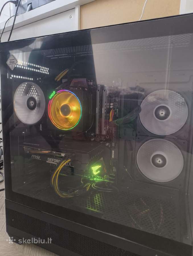 Gigabyte Rgb Darbo/mokslų/žaidimų pc Nvme, Ryzen7 - nuotraukos Nr. 4