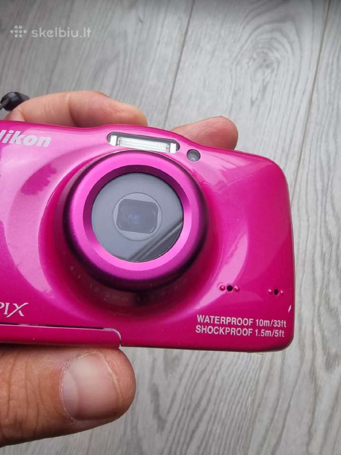 Nikon S32 13,2megapixel vandeniui atsparus - nuotraukos Nr. 7