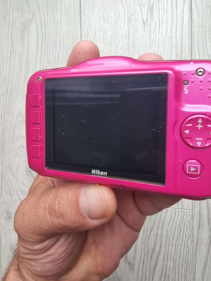 Nikon S32 13,2megapixel vandeniui atsparus - nuotraukos Nr. 3