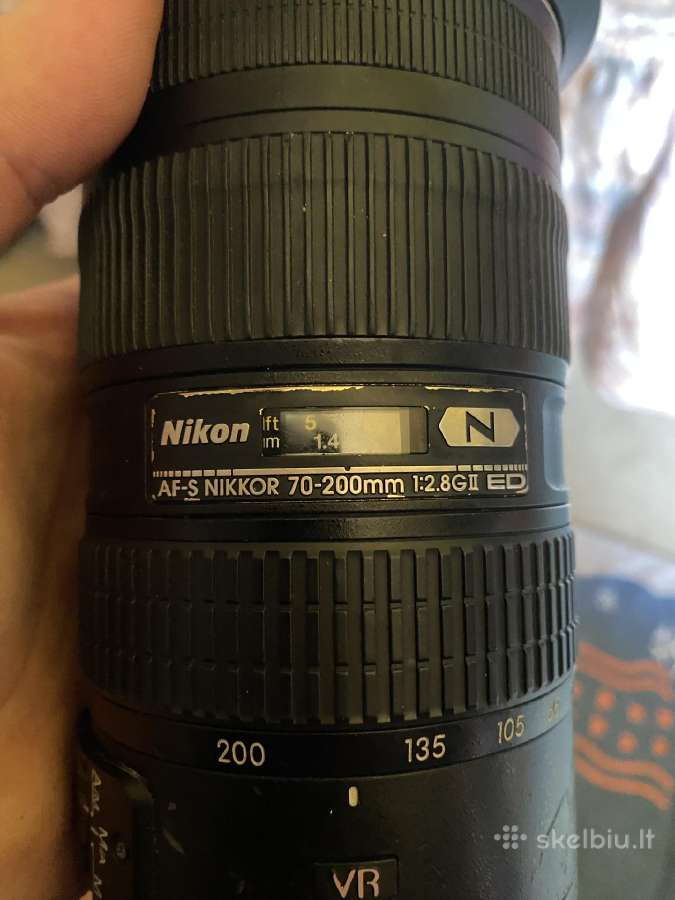 Nikon Af-s nikkor 70-200mm - nuotraukos Nr. 2