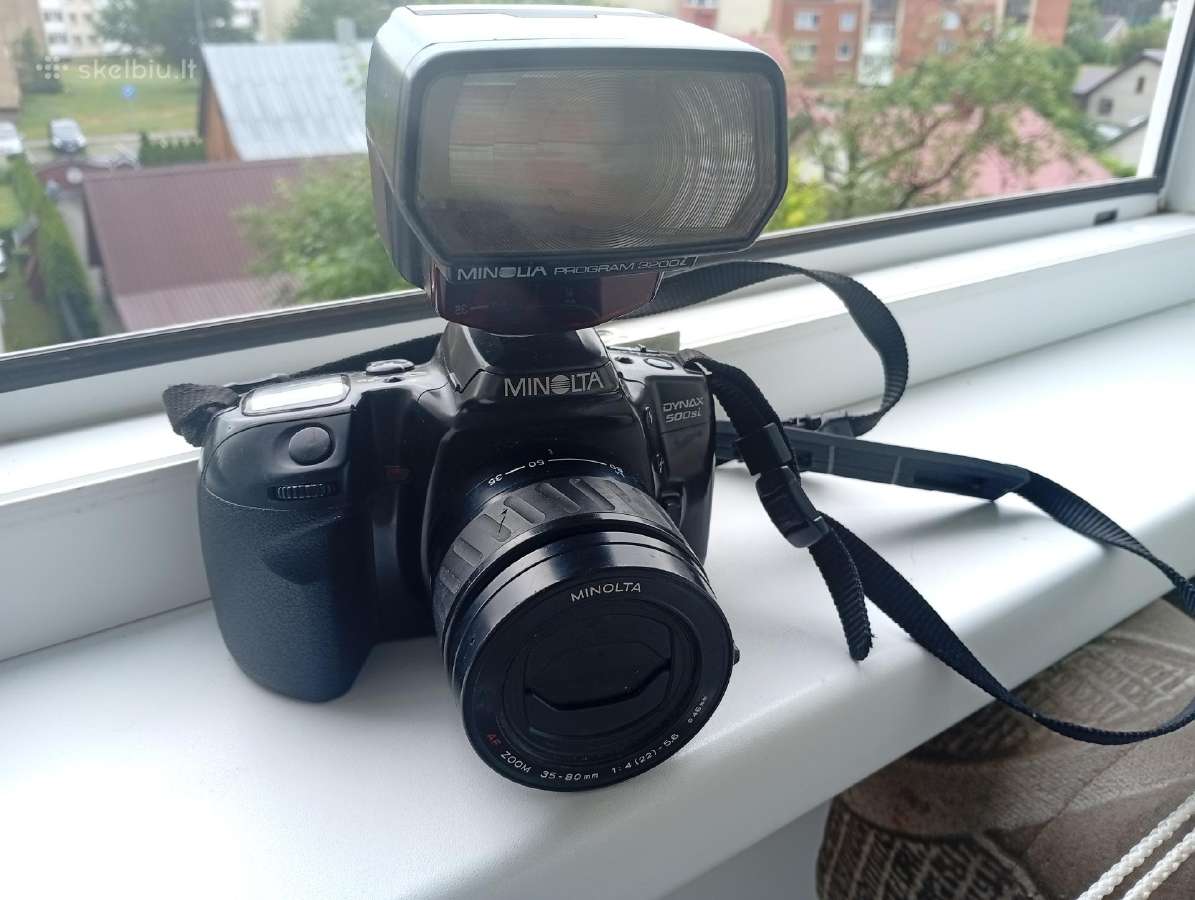 Minolta Dynax 500si and Minolta Program 3200i