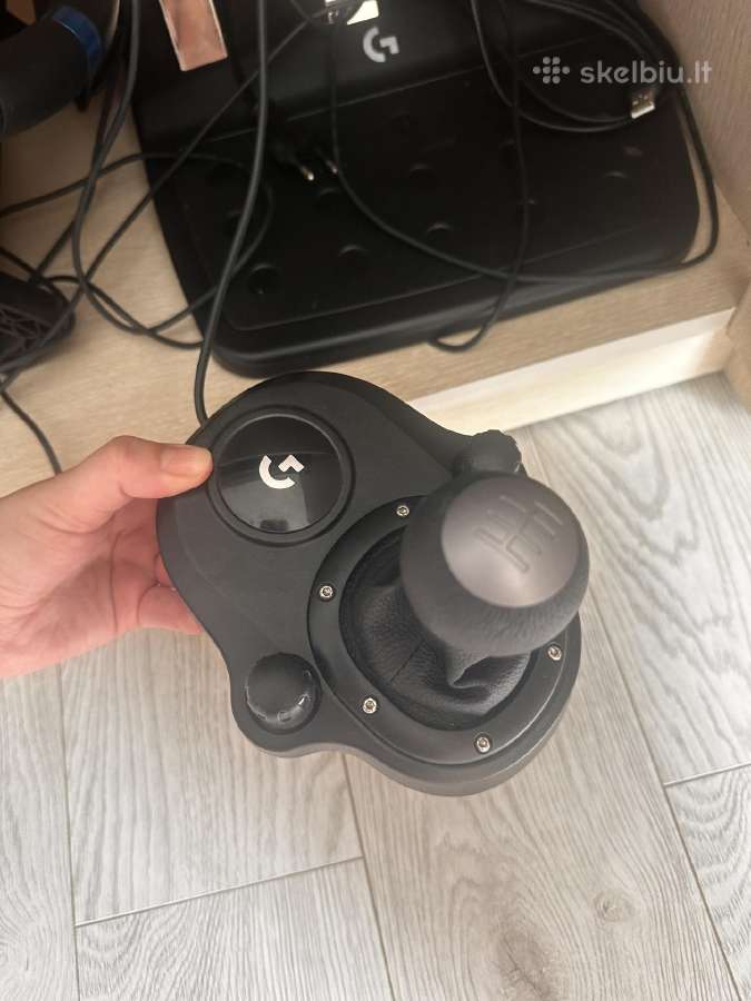 Logitech G923 Trueforce + pavarų svirtis - nuotraukos Nr. 2