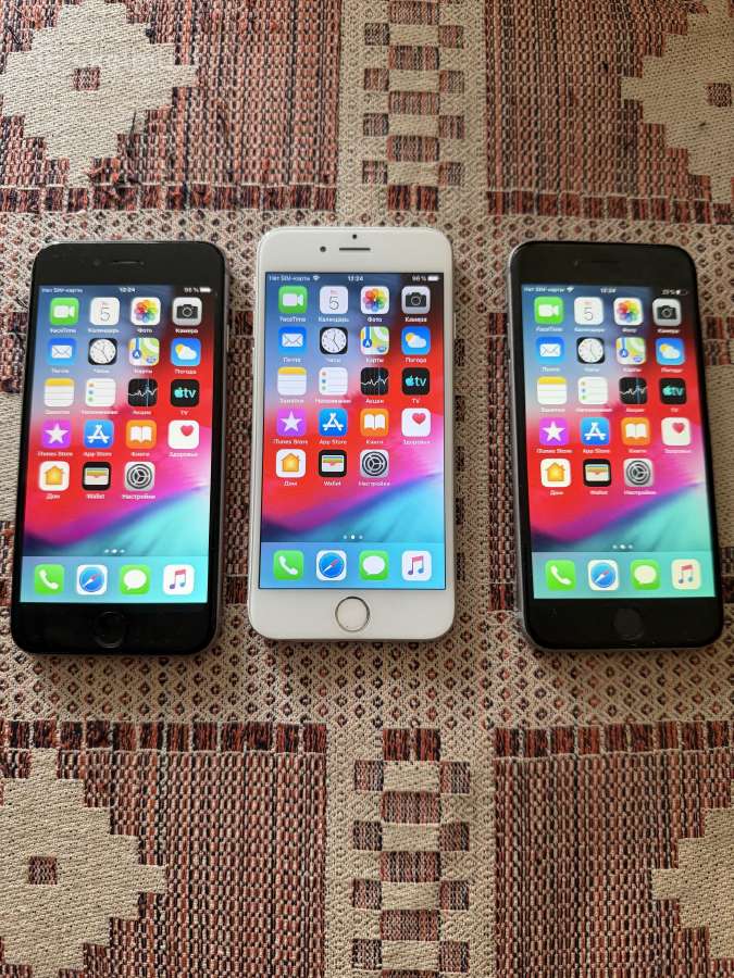 iPhone 6 16gb black ir silver