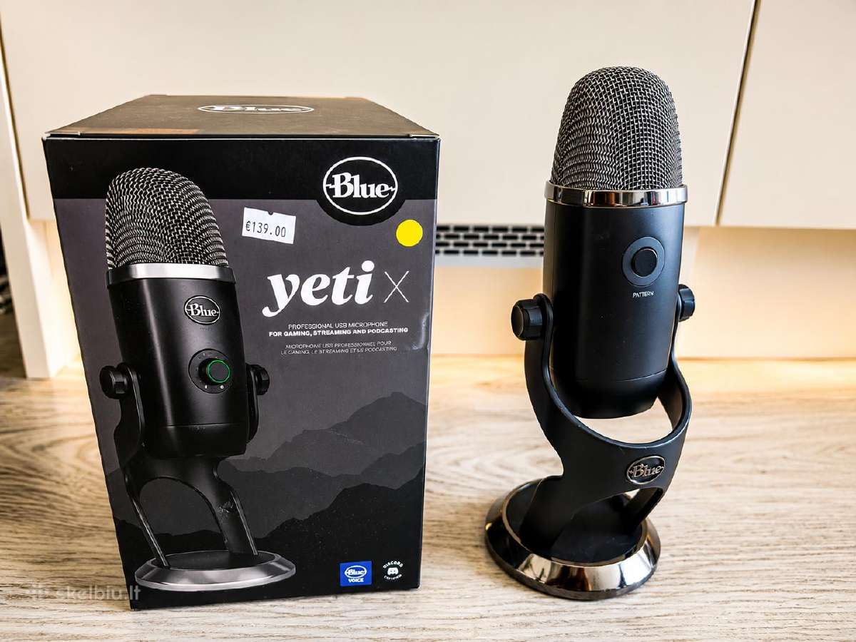 Blue Yeti X profesionalus mikrofonas