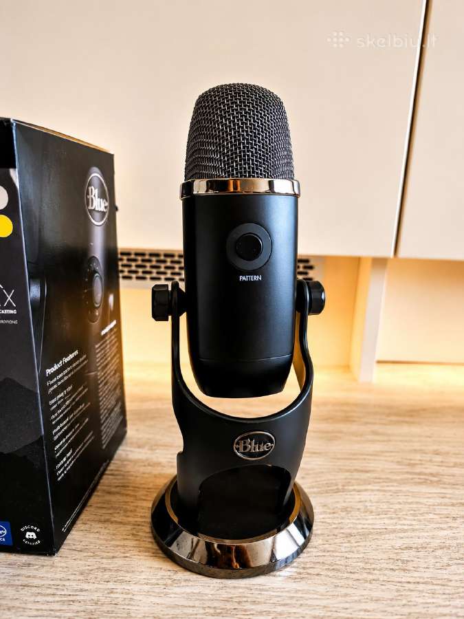 Blue Yeti X profesionalus mikrofonas - nuotraukos Nr. 2