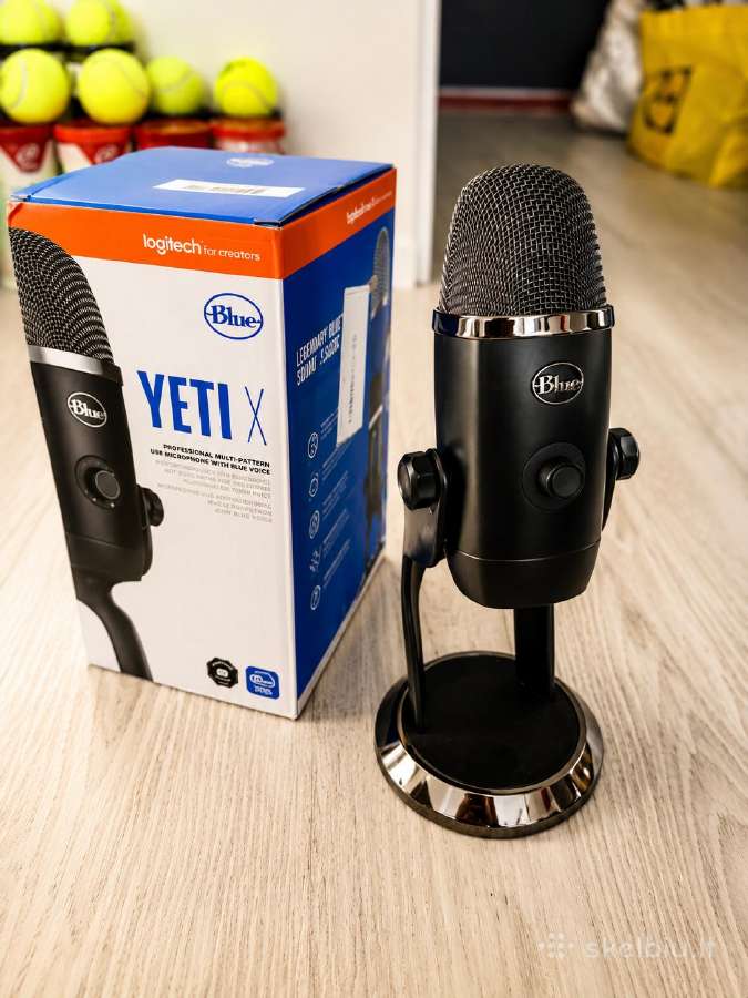 Blue Yeti X profesionalus mikrofonas - nuotraukos Nr. 3