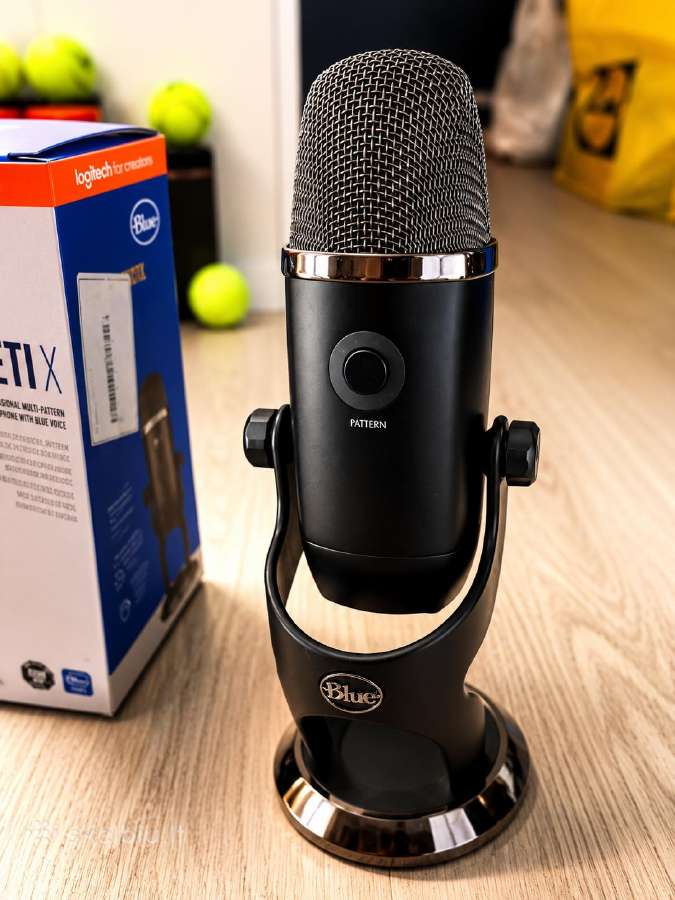 Blue Yeti X profesionalus mikrofonas - nuotraukos Nr. 4
