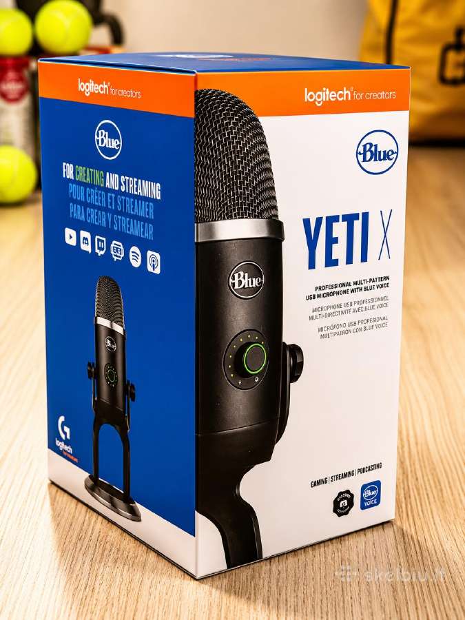 Blue Yeti X profesionalus mikrofonas - nuotraukos Nr. 5
