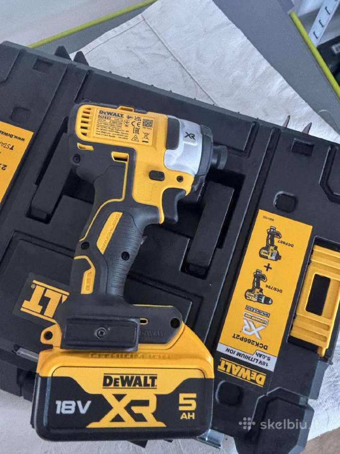 Dewalt įrankių suktukų rinkinys - nuotraukos Nr. 3