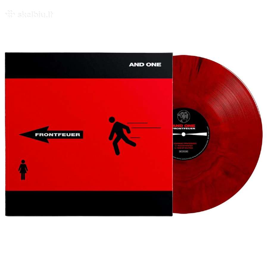 And One - Frontfeuer / Vinyl Lp on Red / Black Mar
