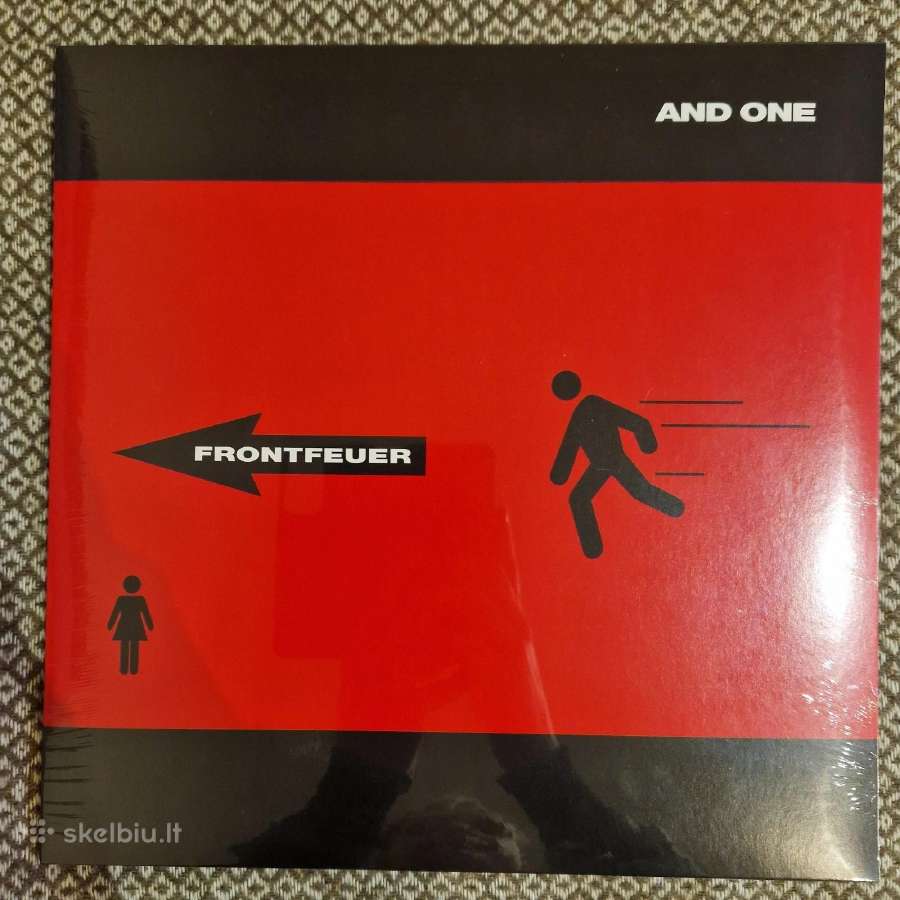 And One - Frontfeuer / Vinyl Lp on Red / Black Mar - nuotraukos Nr. 2