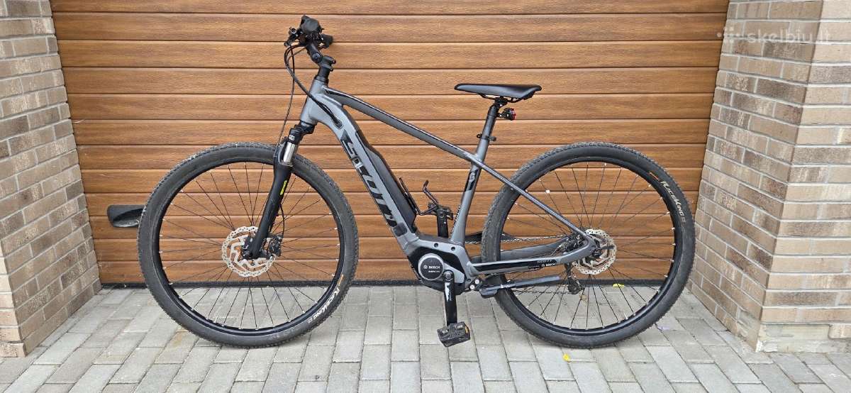 Scott elektrinis dviratis su bosch varikliu