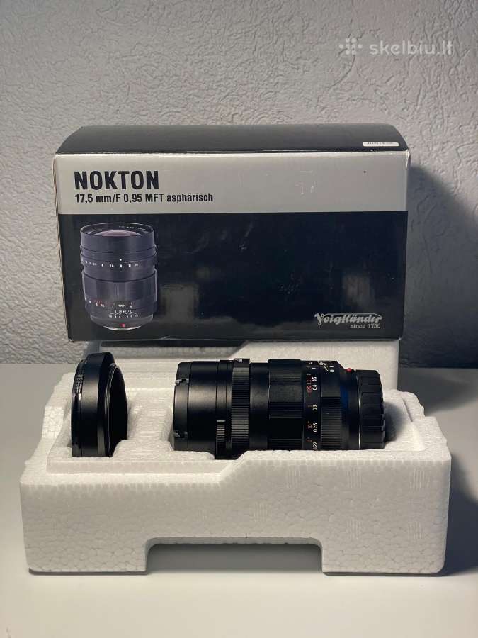 Voigtländer Nokton 17.5mm f/0.95 Asph (Mft)