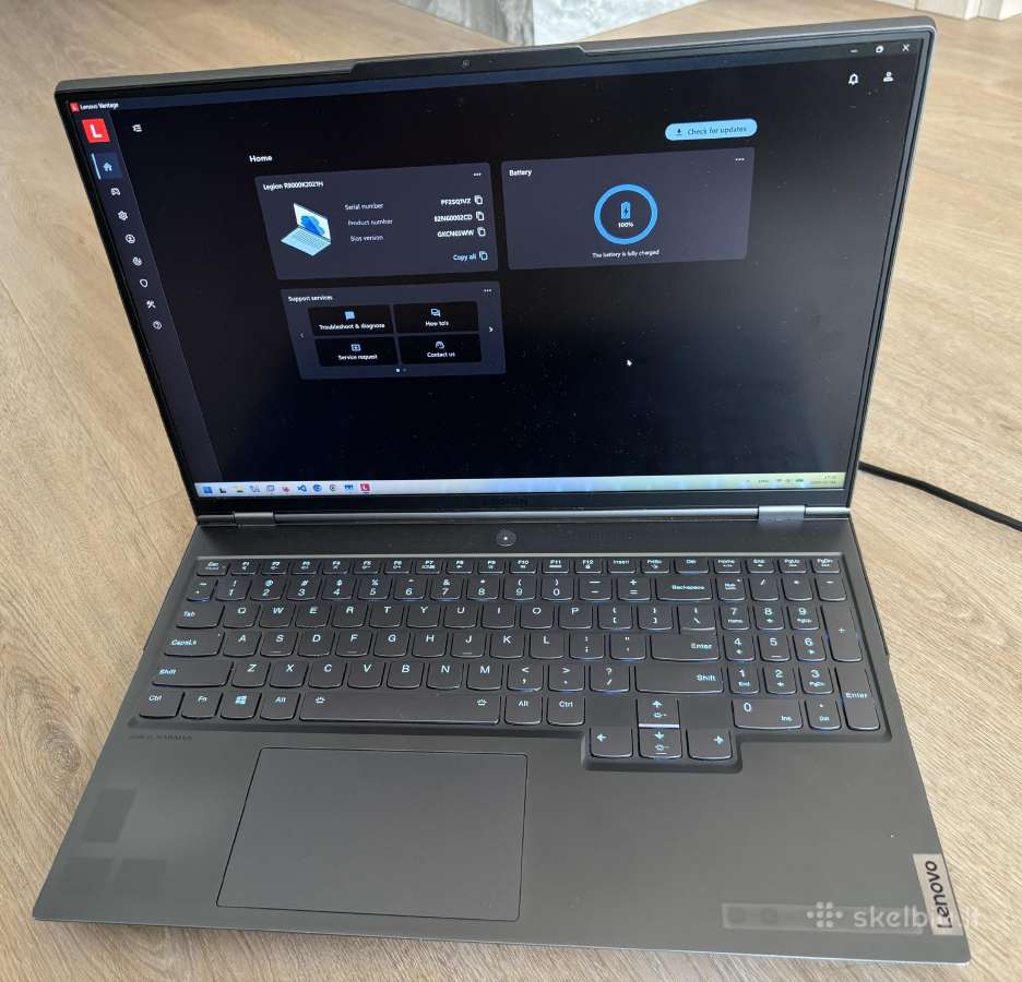 Lenovo legion 7 R9000k2021h
