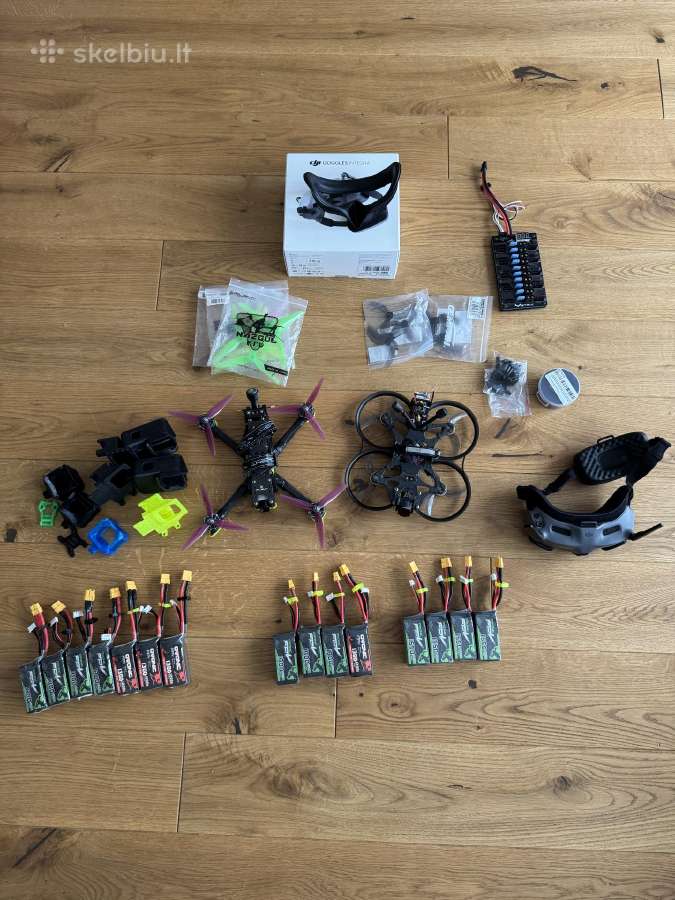 Fpv rinkinys 4S Dji O4 Pro Caddx Vista Integra